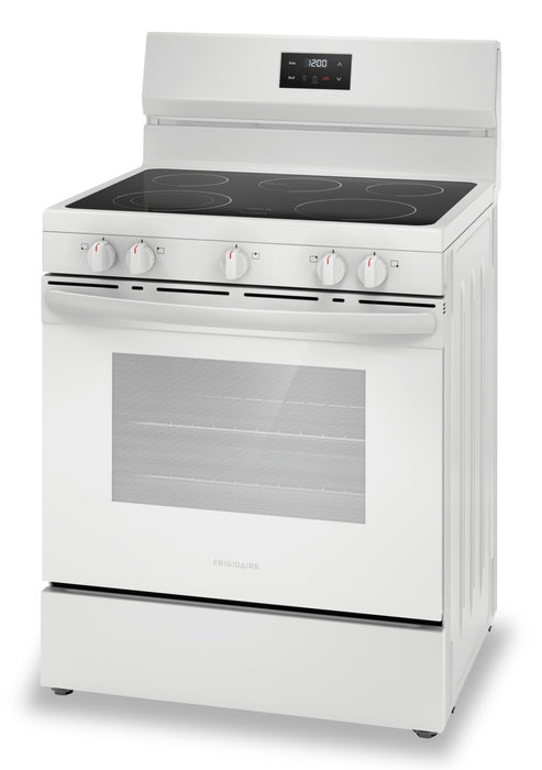 Frigidaire 5.3 Cu. Ft. Electric Range with Quick Boil Element - FCRE305CBW 