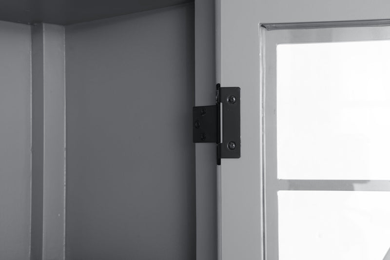Athena Curio Cabinet - Grey