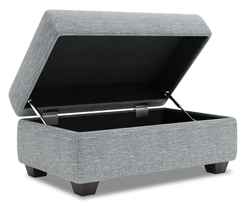 Sofa Lab The Trunk Ottoman - Luna Pewter