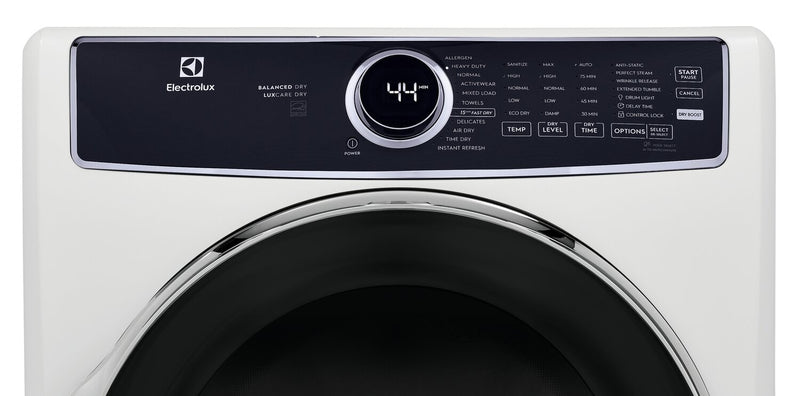 Electrolux 8 Cu. Ft. Electric Dryer - ELFE763CAW