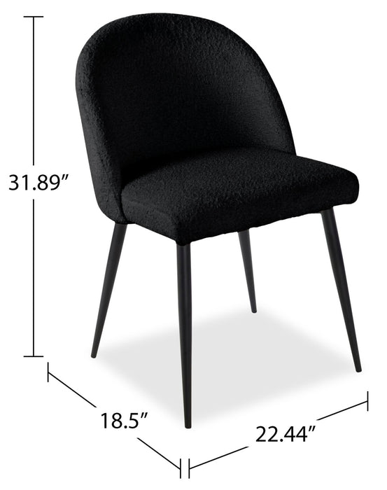 Bali Dining Chair - Black