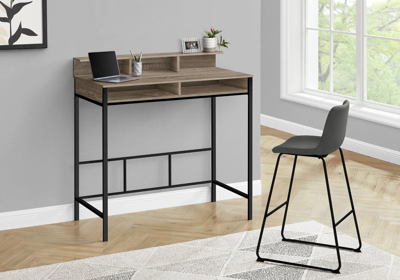 Melissa Standing Desk - Dark Taupe