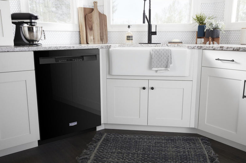 Maytag Front-Control Dishwasher with Dual Power Filtration - MDB4949SKB