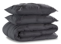 Brianna Light Grey 3-Piece King Comforter Set