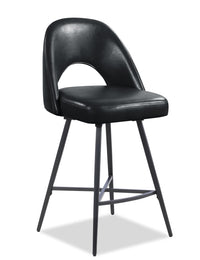 Elijah Swivel Counter-Height Stool - Brown