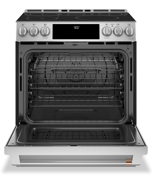 Café 5.7 Cu. Ft. Smart Induction Range with In-Oven Camera - CHS90XP2MS1