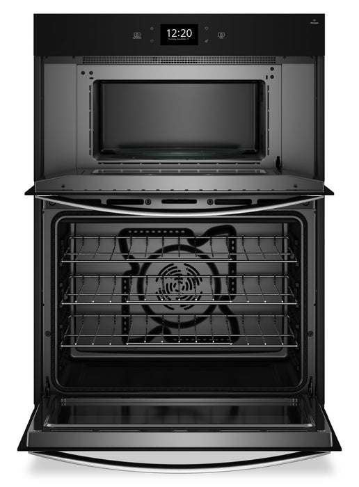 Whirlpool 6.4 Cu. Ft. Smart Combination Wall Oven with Air Fry - WOEC7030PV 
