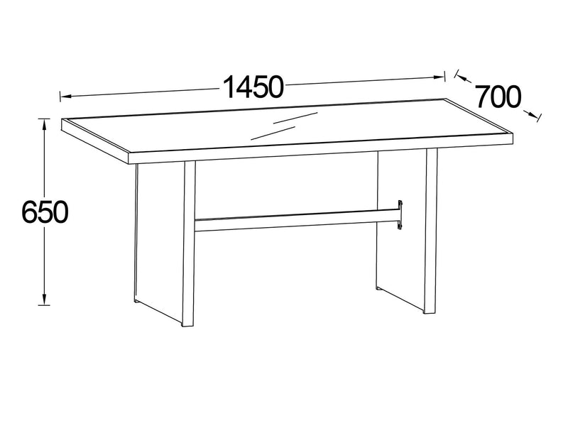 Bergen 3-Piece Patio Conversation Set