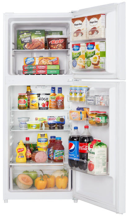 Danby 10.1 Cu. Ft. Apartment Size Top-Freezer Refrigerator - DFF101B1WDB