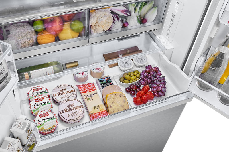 LG 31 Cu. Ft. Smart French-Door Refrigerator with Four Types of Ice - LRYXS3106S 