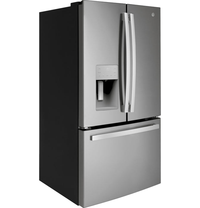GE 25.6 Cu. Ft. French-Door Refrigerator with External Water Dispenser - GFE26JYMFS