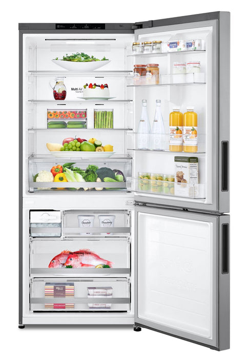 LG 15 Cu. Ft. Counter-Depth Bottom-Freezer Refrigerator - LBNC15251V