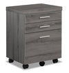 Bruno Filing Cabinet - Dark Taupe 