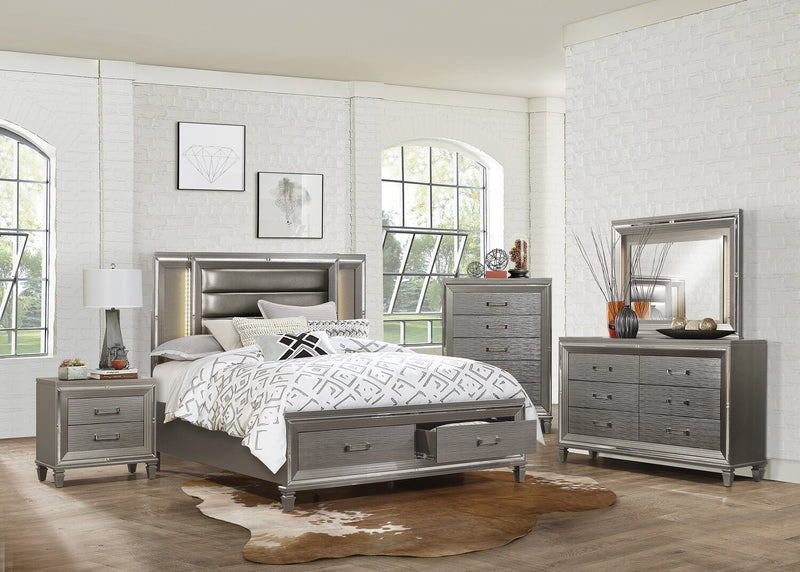 Max Nightstand - Silver