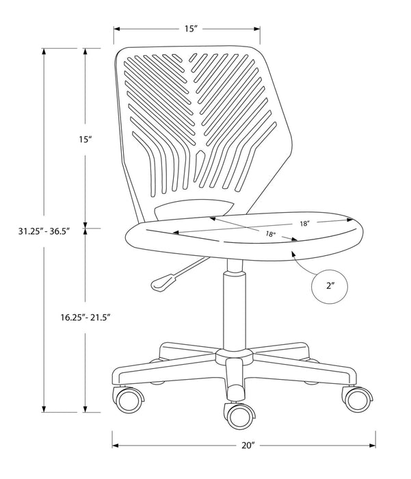 Luke Office Chair - Black