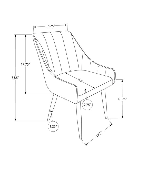 Eliot Dining Chair - Taupe
