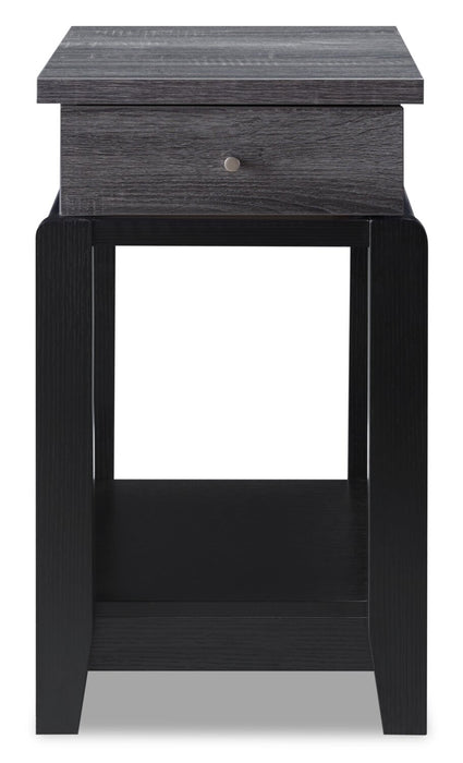 Torry Chairside Table – Grey 