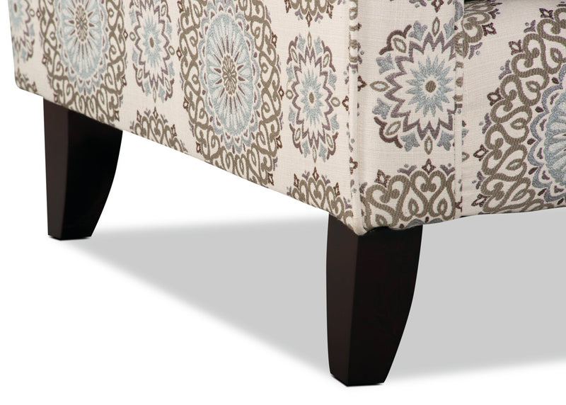 Tula Fabric Accent Chair - Twilight