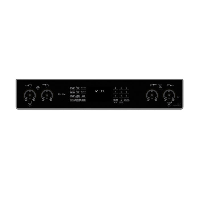GE Profile 6.7 Cu. Ft. Electric Double Oven Range - PCS980YMFS
