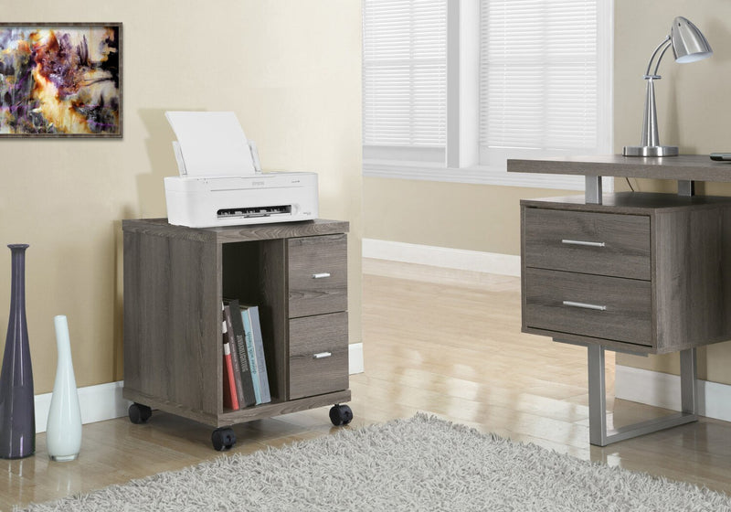 Willis Filing Cabinet - Dark Taupe 
