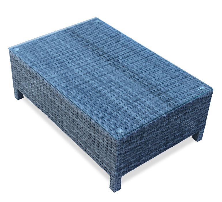 Athens 3-Piece Patio Conversation Set - Blue