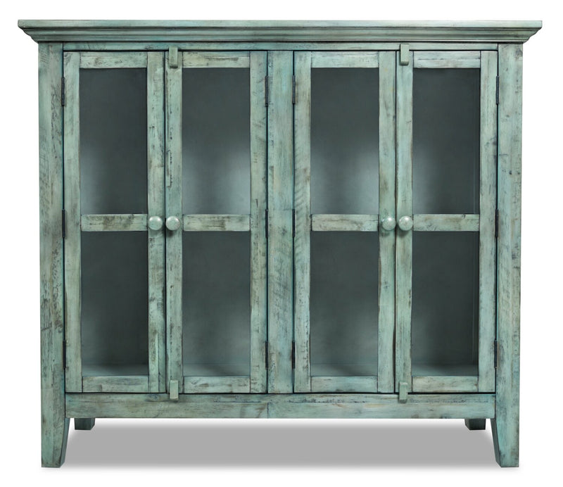 Rocco Medium Accent Cabinet - Blue