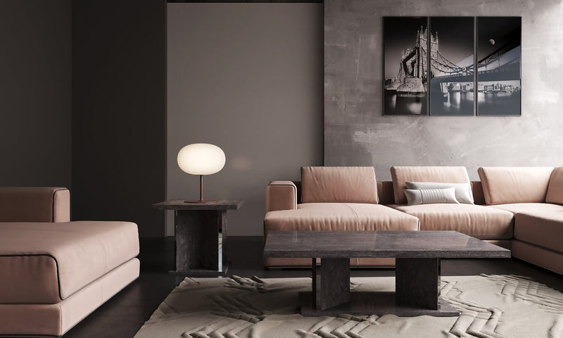 Mara End Table - Grey Birch  