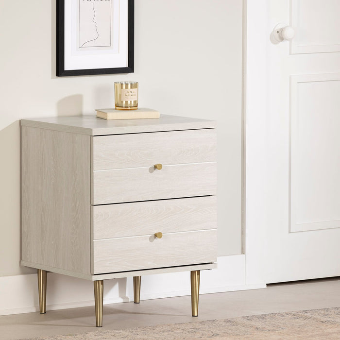Lake Nightstand - White