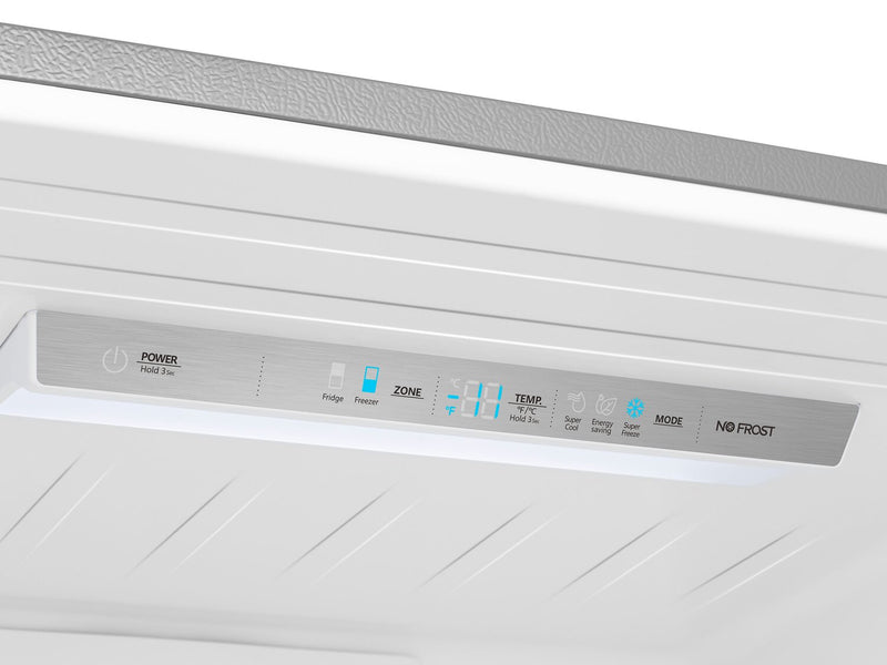 Hisense 17 Cu. Ft. Counter-Depth Bottom-Mount Refrigerator - RB17A2CSE