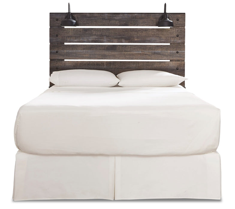 Abby Queen Headboard - Brown 