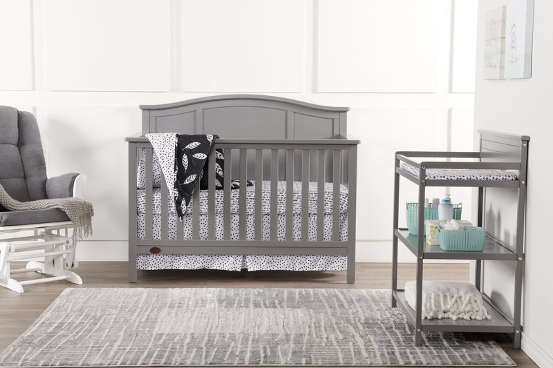 Emerson 4-in-1 Convertible Crib - Dove Grey