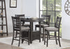 Dena 5-Piece Counter-Height Dining Package - Grey-Brown