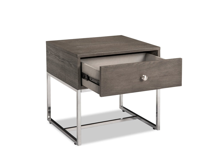 Echo End Table - Grey  