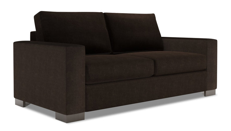 Sofa Lab Track Condo Sofa - Luxury Chocolate