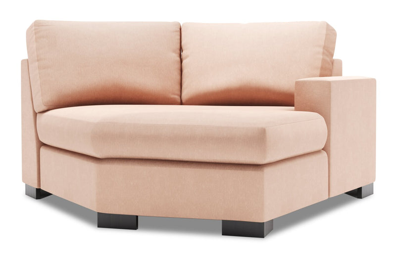 Sofa Lab Track RAF Cuddler - Pax Rose