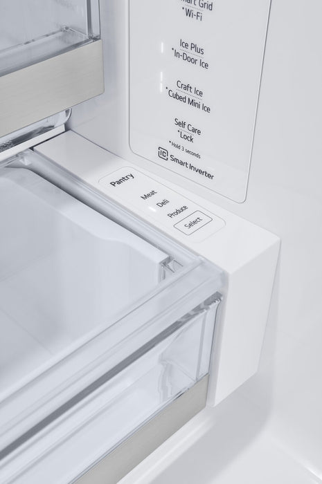 LG 31 Cu. Ft. Smart Mirror InstaView™ Door-in-Door® Refrigerator - LRYKS3106S