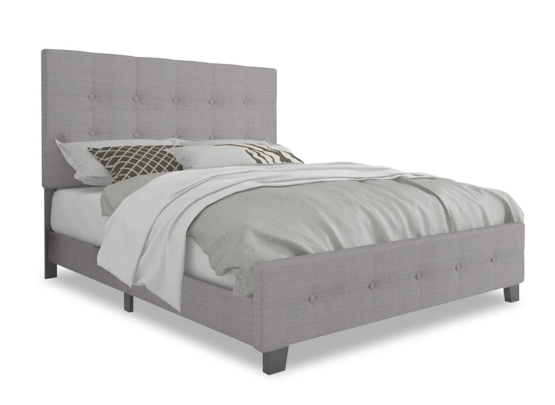 Page Queen Bed - Grey