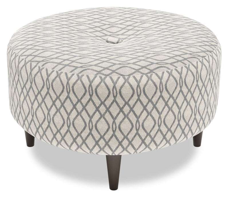 Sofa Lab The Curve Ottoman - Steel
