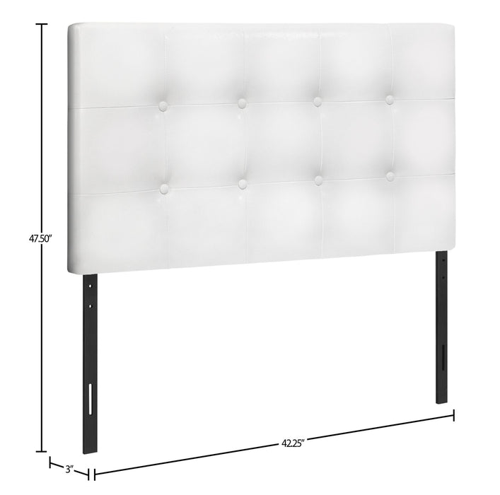 Estel Twin Headboard - White