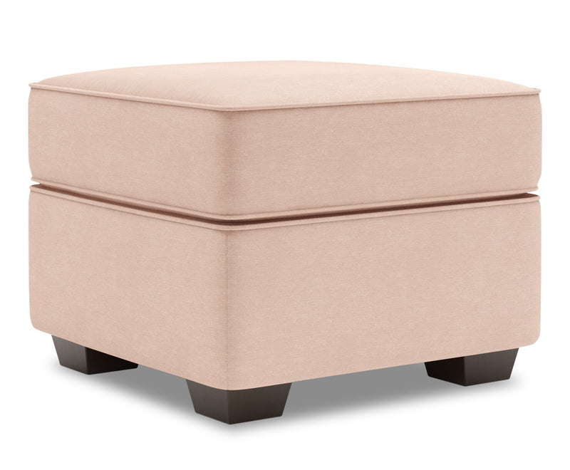 Sofa Lab Roll Ottoman - Pax Rose