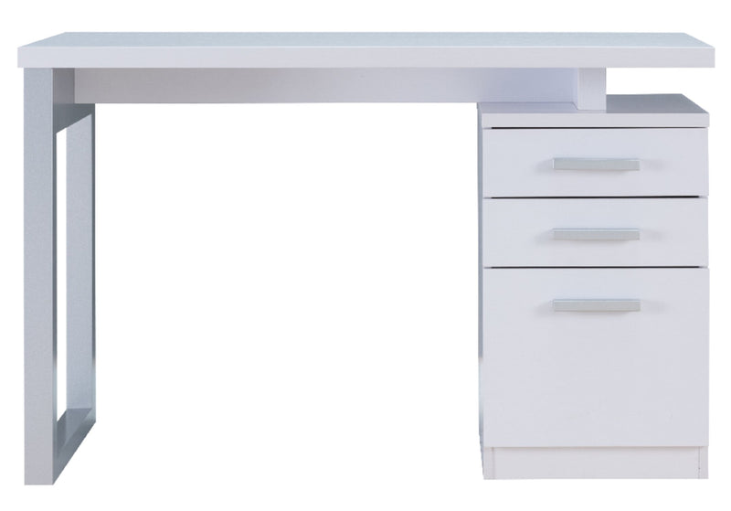 Oscar Reversible Desk - White