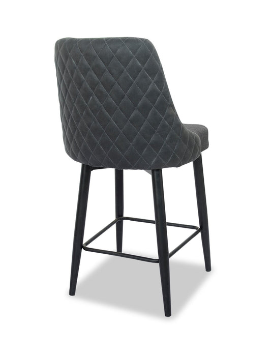 Eden Counter-Height Stool - Charcoal