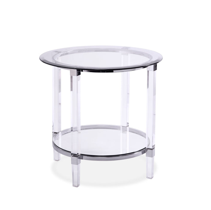 Enzo Round End Table  