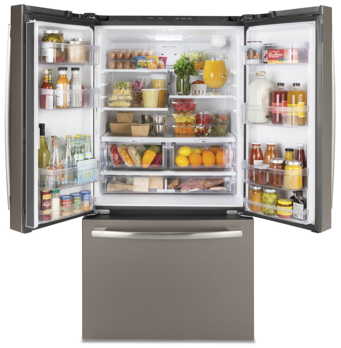 GE 27 Cu. Ft. French-Door Refrigerator with Internal Water Dispenser - GNE27JMMES