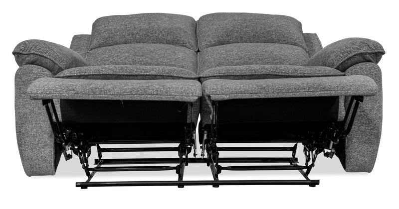 Chandler Chenille Reclining Loveseat - Grey