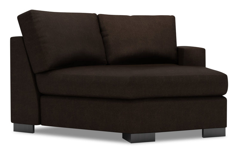 Sofa Lab Track RAF Cuddler - Luxury Chocolate