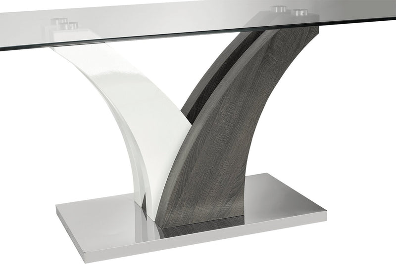Tuxedo 7-Piece Dining Package – Grey