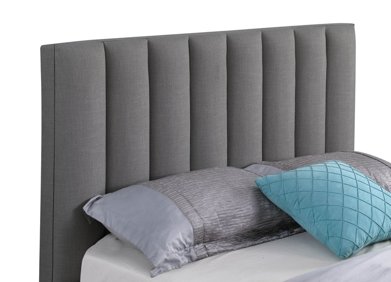 Rain Full Platform Bed - Grey