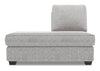 Sofa Lab Roll LAF Chaise Return - Luna Domino