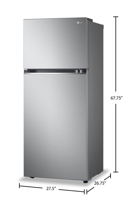 LG 13.2 Cu. Ft. Counter-Depth Top-Freezer Refrigerator - LT13C2000V